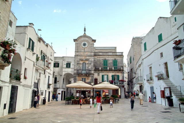 The old town of Cisternino
