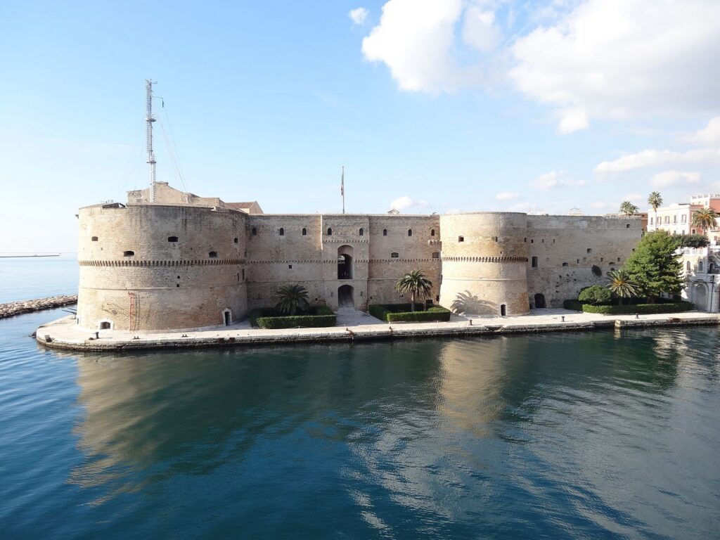 The Aragonese castle of Taranto