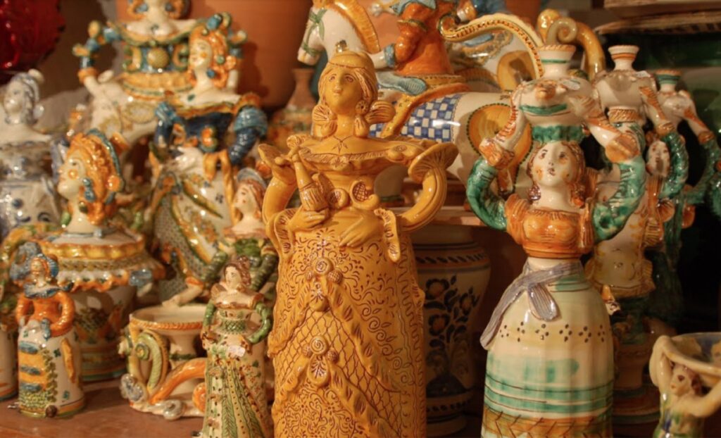 Hand-made ceramics in Grottaglie