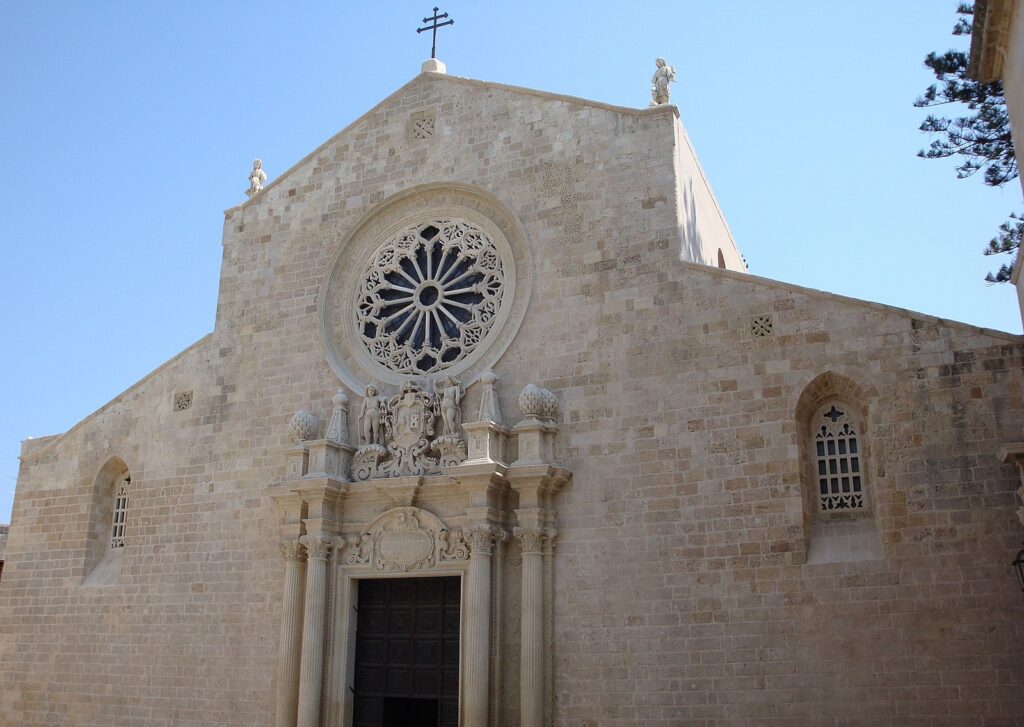 The cathedral of Otranto, in the easternmost town in Italy