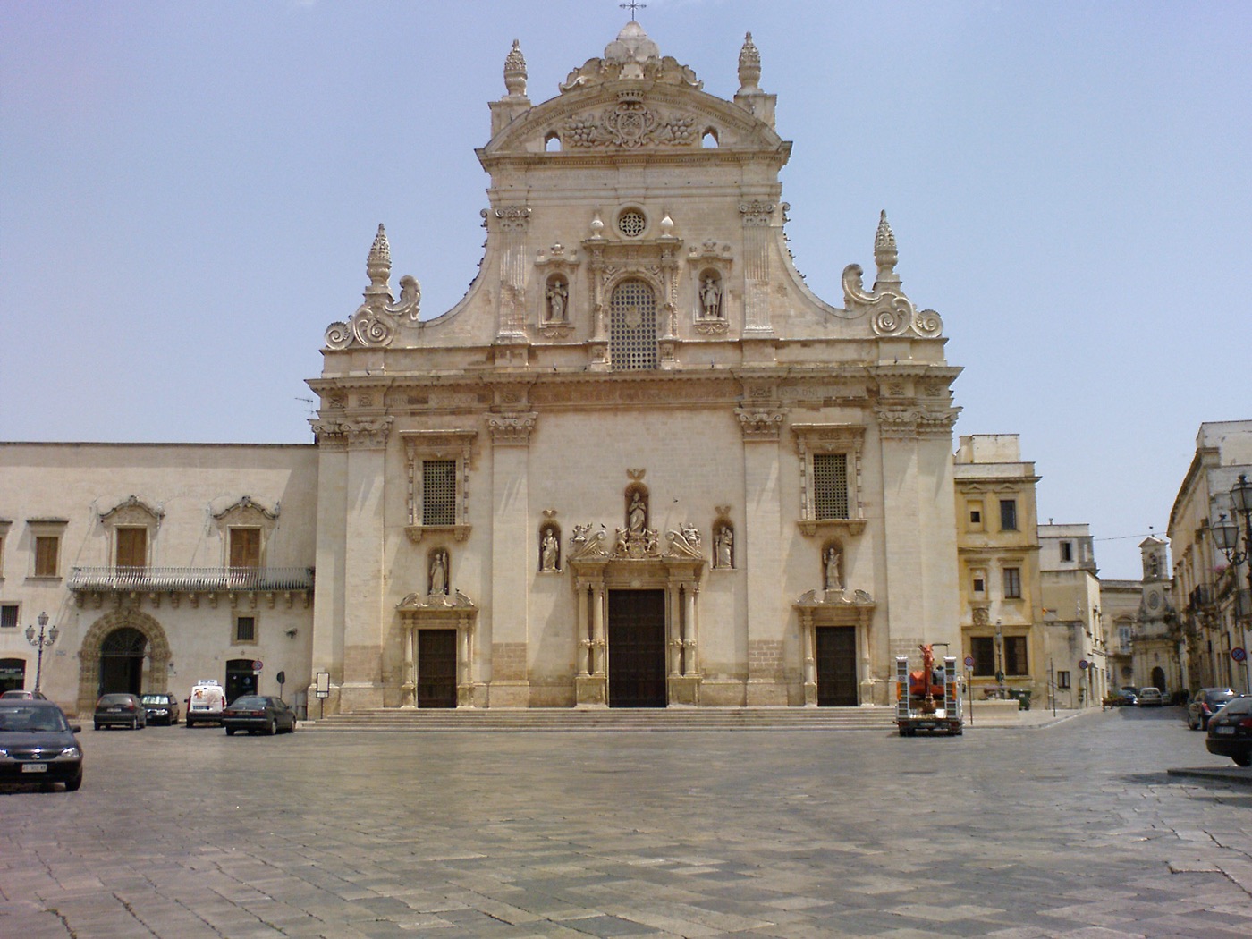 The historic centre of Galatina in the Salento