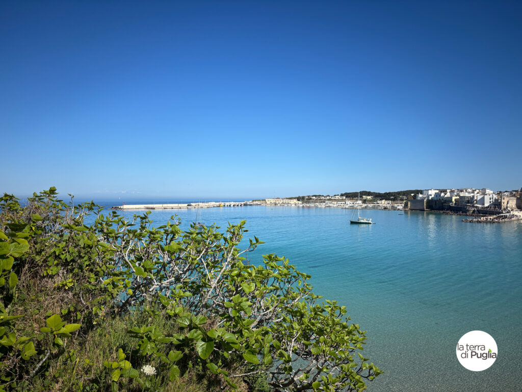 The beach at Otranto in September, when the sea is still warm
