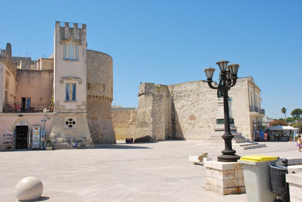 The Aragonese castle of Otranto