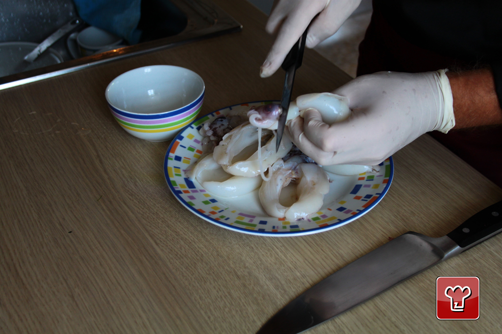 Stuffed cuttlefish from Puglia