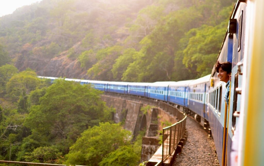 A train on the Adriatic line