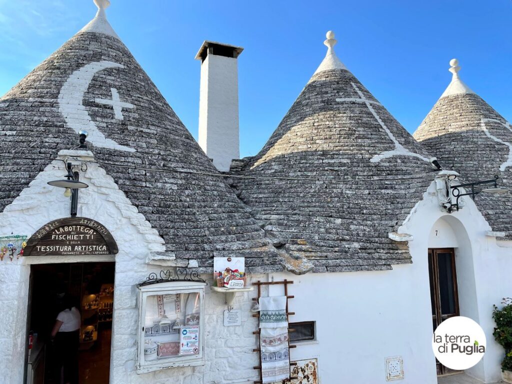 The trulli of Alberobello in the Valle d'Itria