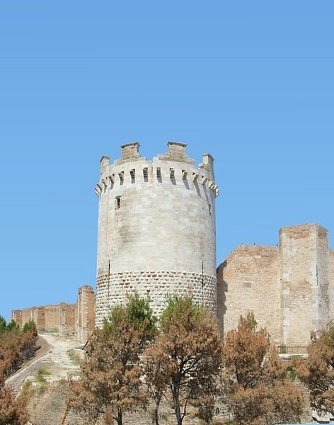 The castle of Lucera, Frederick II’s fortress overlooking the Capitanata