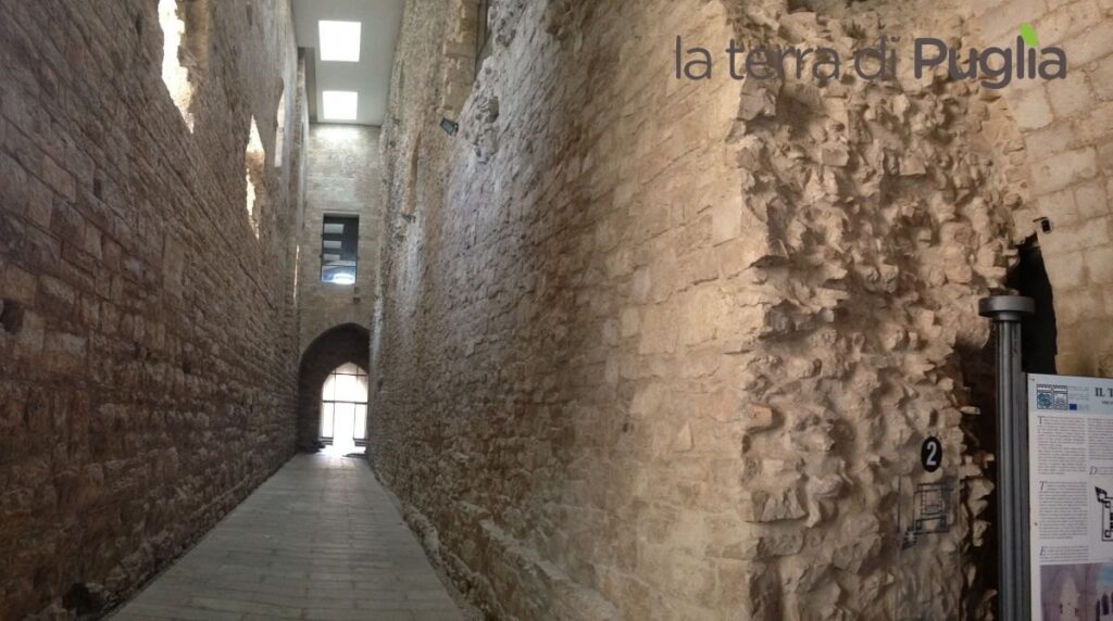 The Swabian castle of Trani on the sea, next to the cathedral